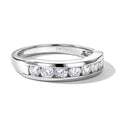 EverTrue weißer Zirkon Ring, 950 Kupfer mit Platin E-Beschichtung - 1,47 ct.