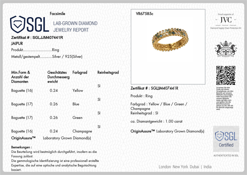 750 Gelbgold vermeil