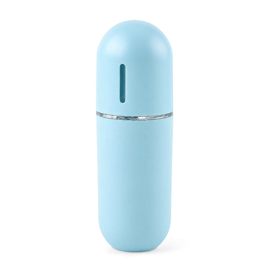 Livmore Nano-Gesichtssprüher für erfrischende Feuchtigkeit, wiederaufladbar, 12 ml, Blau