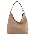 LA MAREY, Kunstleder-Shopper, 37 x 13 x 35 cm, Khaki