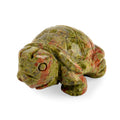 Turtle-Unakite-2 inches Material: Semi precious stone