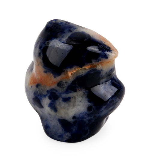 Owl-Rose Quartz-3.5*4cm Material: Semi precious stone