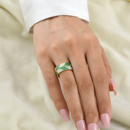 EVER TRUE Reine Bronze Ring (Größe 18.00) ca. 7,25g