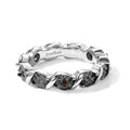 EVER TRUE Roter Diamant Ring Nickelfreies Messing (Größe 16.00) ca. 0,05 ct