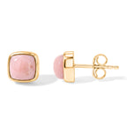 EVER TRUE AA Peruanischer rosa Opal Ohrringe Reine Bronze ca. 2,20 ct.
