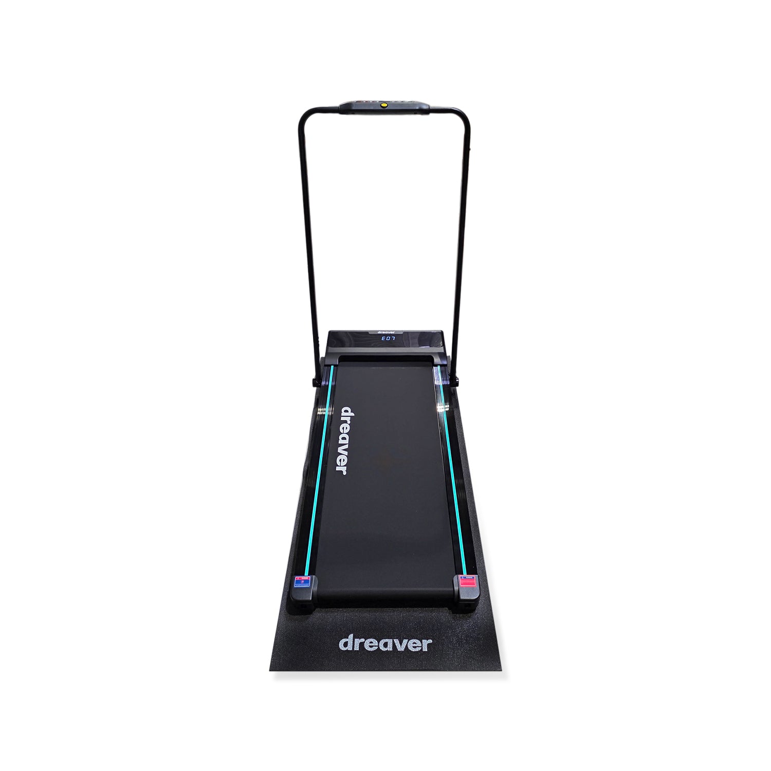 DREAVER Elevate Pro Laufband mit Fernbedienung, 8 Steigungen, 1-12km/h, 125x62x116cm, 2 Jahre Garantie inkl.