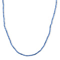 Santamaria Aquamarin Halskette ca. 50 cm 316L Edelstahl ca. 23,00 ct.