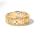EVER TRUE Reine Bronze 750 VergoldetRing (Größe 18.00) ca. 4,00g