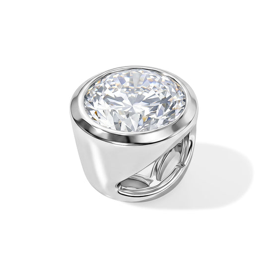 LUXURIANT IGI zertifizierter VS2-D Labor Diamant Anhänger in 375 Weißgold - 0,5 ct.