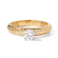 LUXURIANT DIAMOND - Lab Grown Diamant VS-EF IGI zertifiziert Ring 375 Gold (Größe 18.00) ca. 0.53 ct