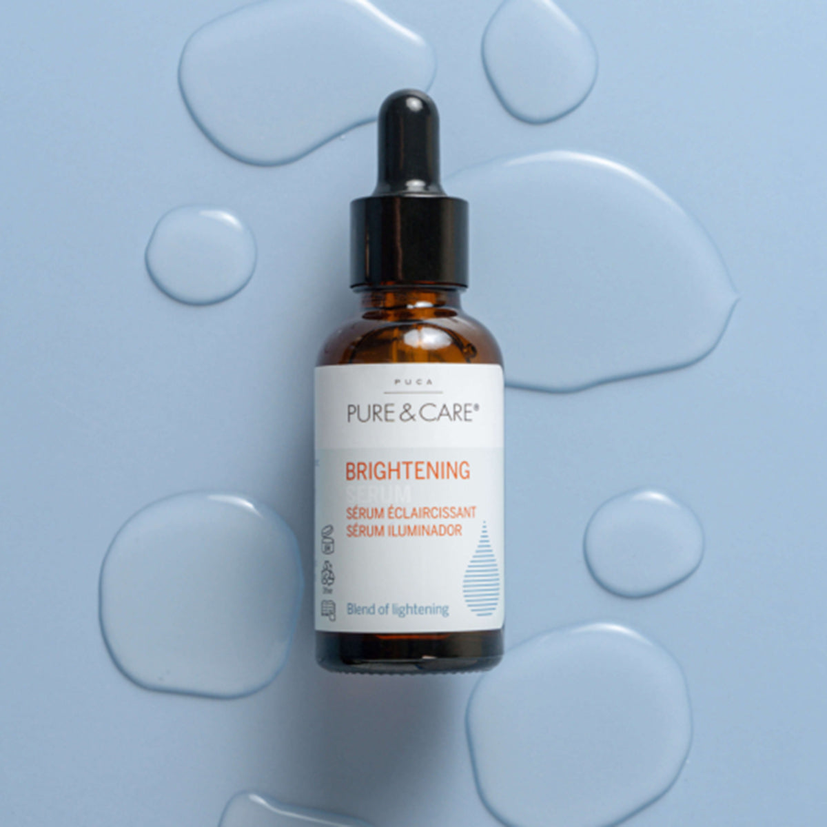 PUCA Pure & Care Augenserum Roll-On mit Peptiden, 15 ml