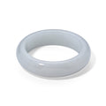 EXTREM SELTEN Natürlicher Weiße Jade Ring (Größe 16.00) ca. 15.00 ct