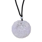 Weiße Jade Halskette Flexibles cm ca. 105.00 ct