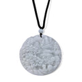 Weiße Jade Halskette Flexibles cm ca. 205.00 ct