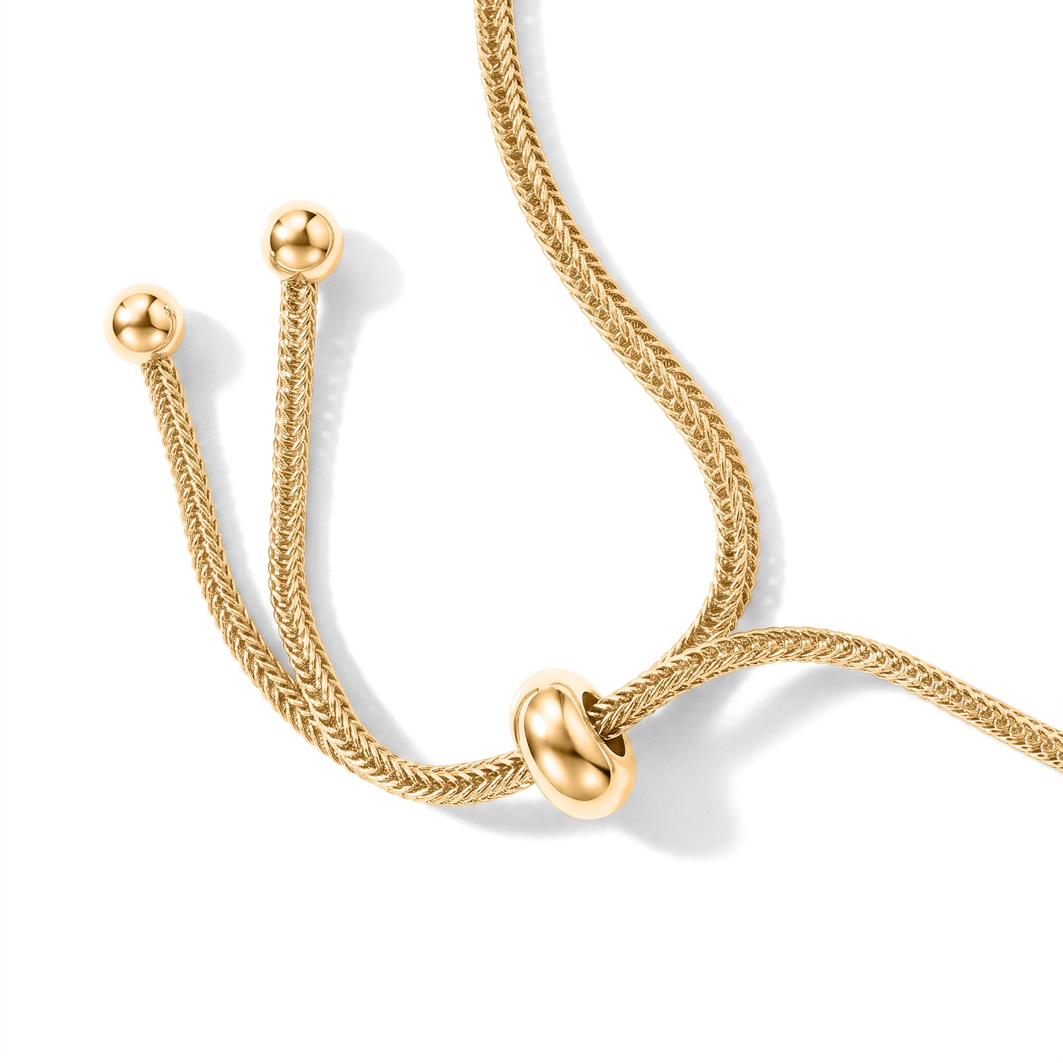 EverTrue AA blaues Apatit und Zirkon 19cm Armband, Bronze mit Gelbgold E-Beschichtung - 2,55 ct.