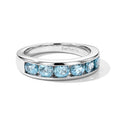 EVER TRUE AA Blauer Zirkon Ring 950 Kupfer (Größe 17.00) ca. 2,03 ct
