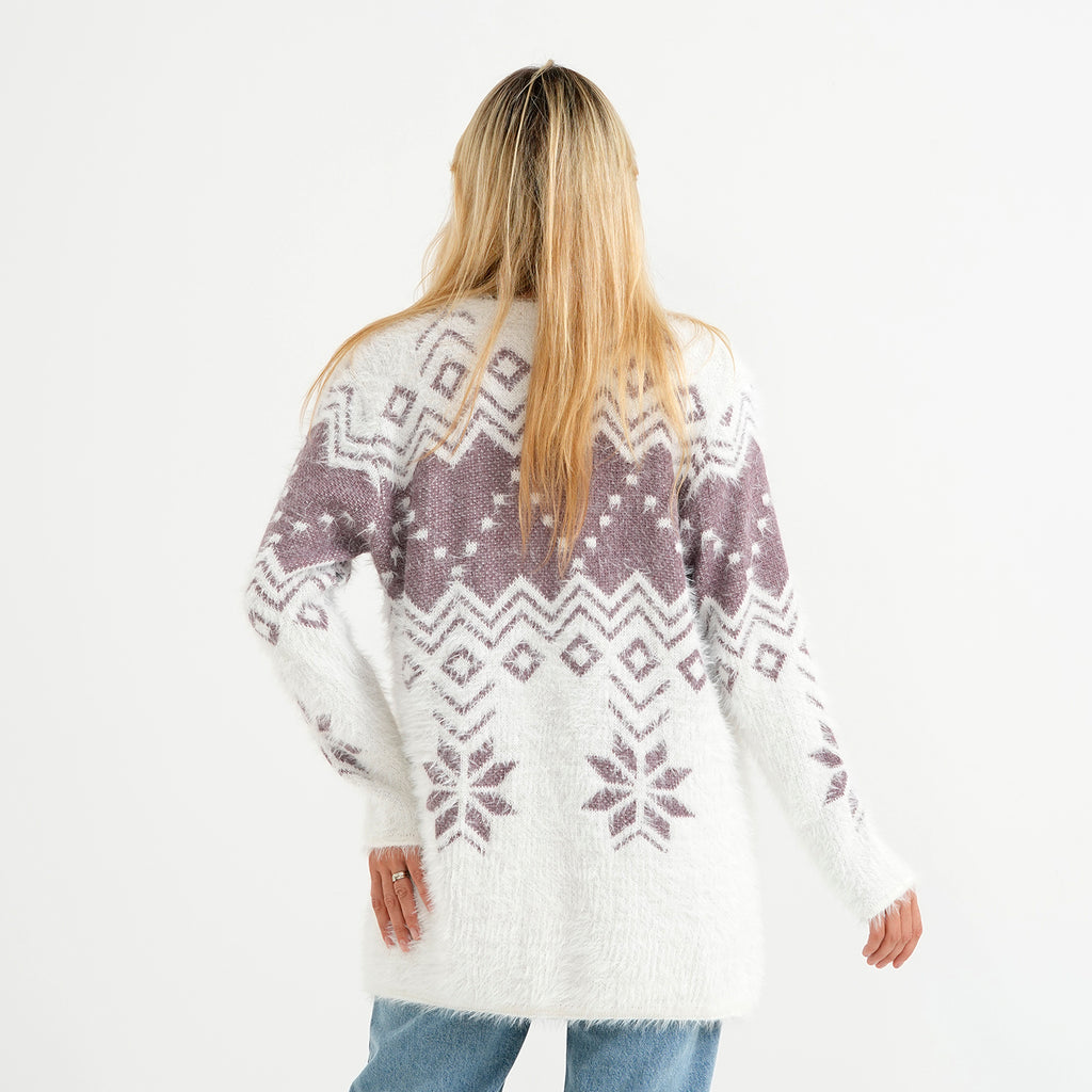 La Marey print Winter outfit with 2 pockets
