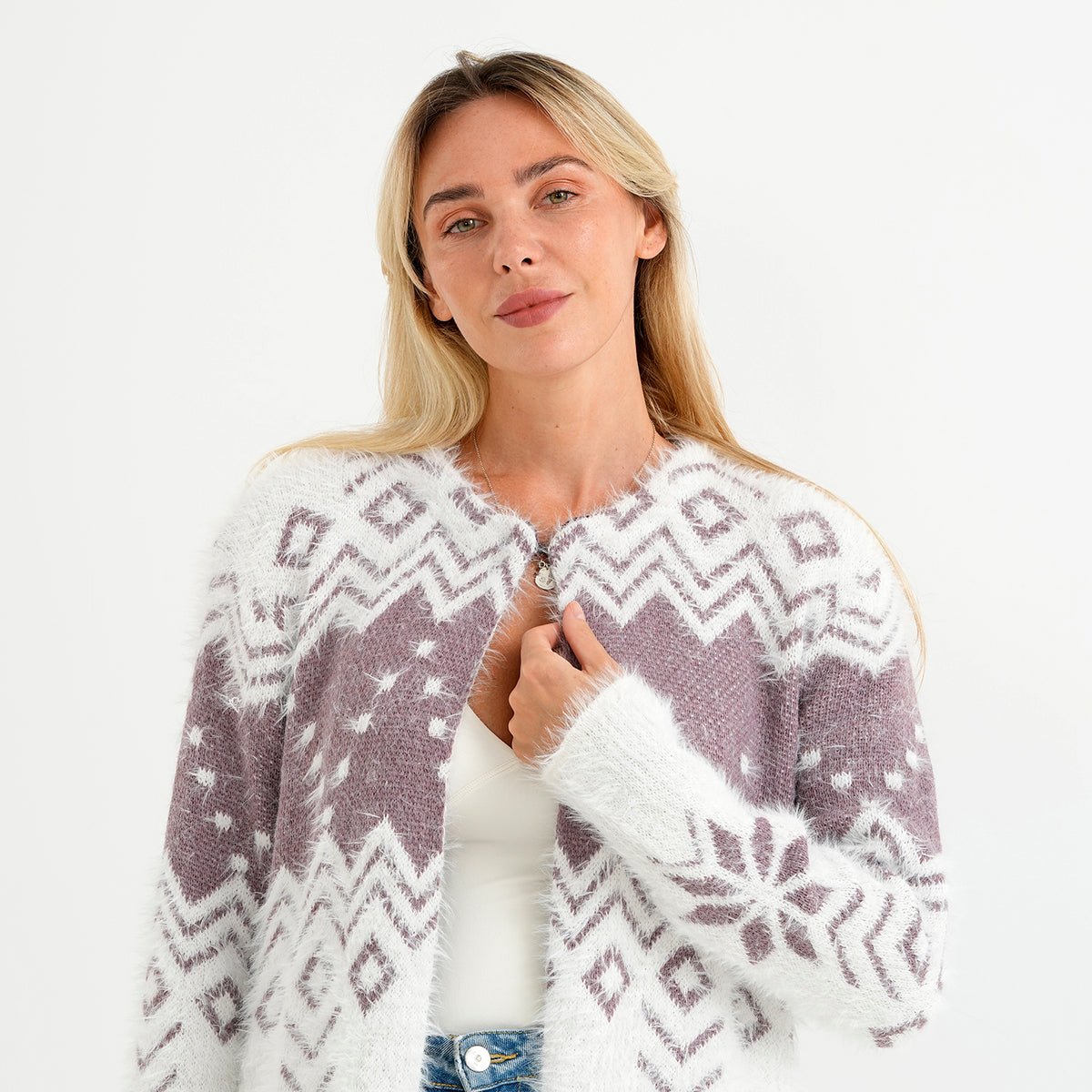 La Marey print Winter outfit with 2 pockets