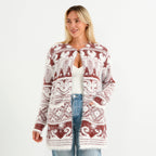 La Marey print Winter outfit with 2 pockets