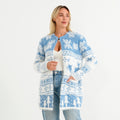 La Marey print Winter outfit with 2 pockets