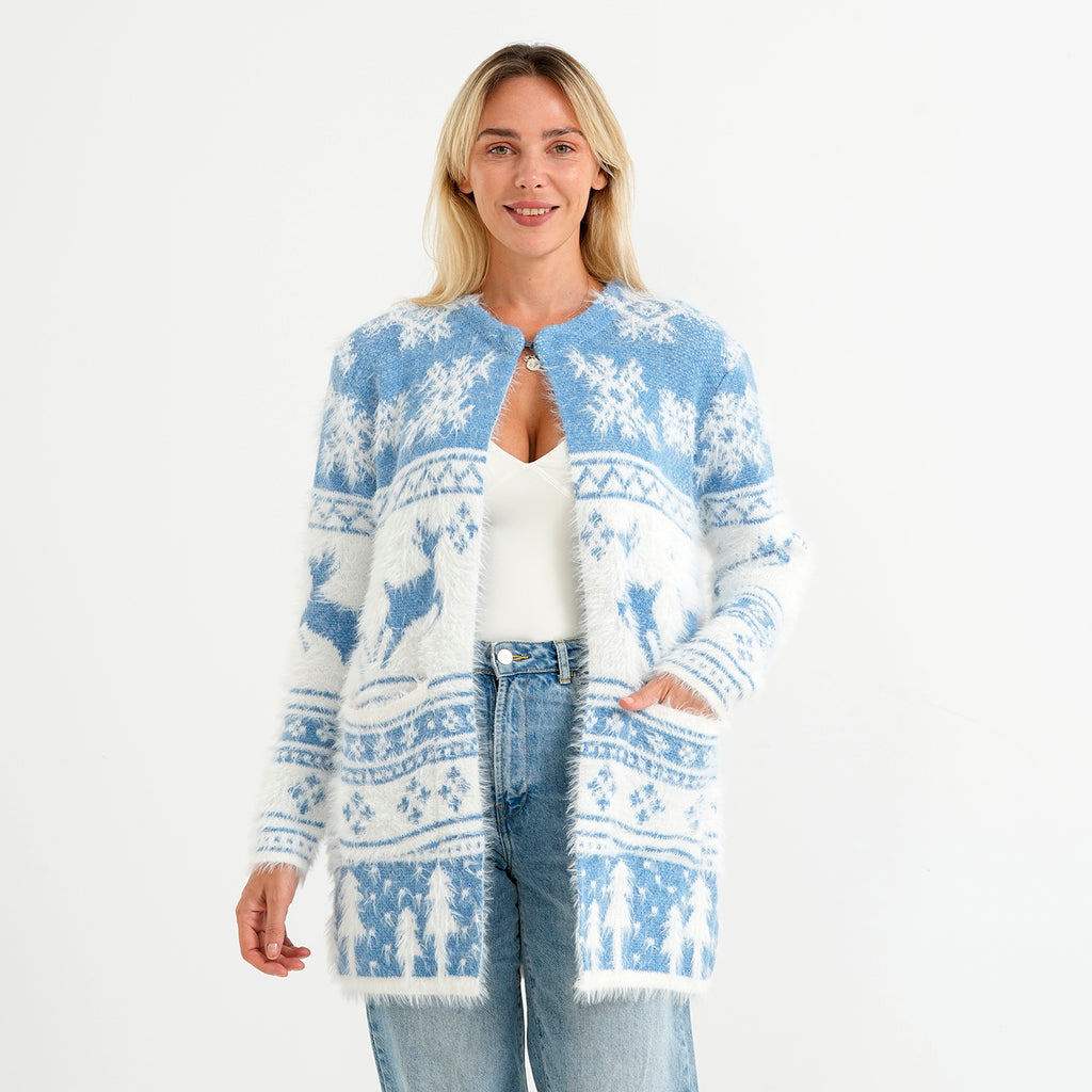 La Marey print Winter outfit with 2 pockets