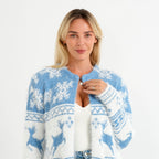 La Marey print Winter outfit with 2 pockets