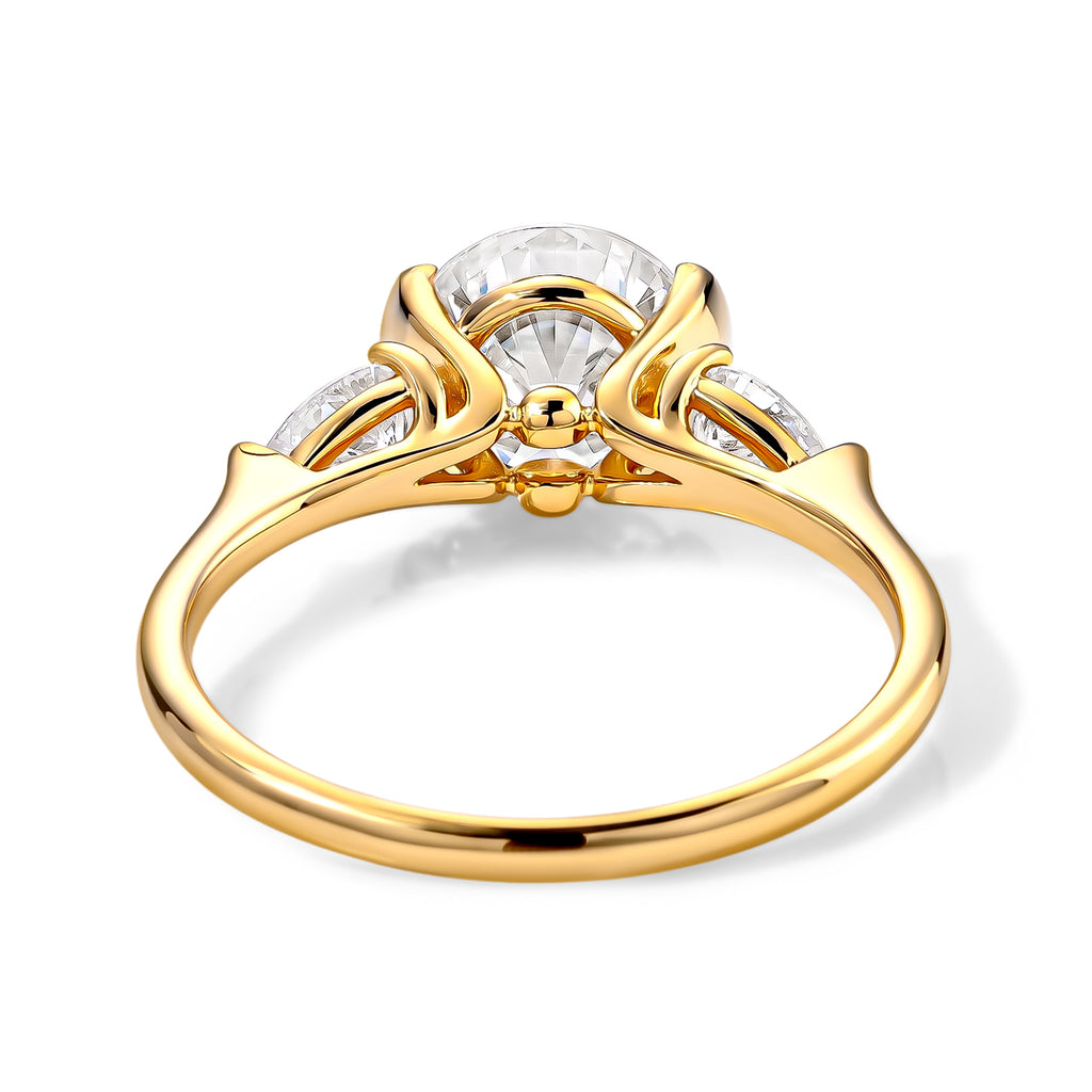 750 Gelbgold vermeil