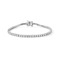 D'Joy Moissanit Armband ca. 19 cm 925 Silber Rhodiniert ca. 5,24 ct.