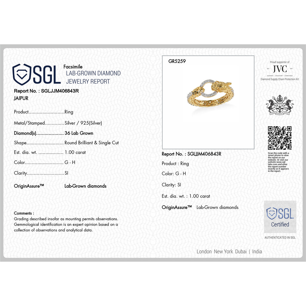 750 Gelbgold vermeil