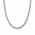 Kordelkette, 316L Edelstahl, ca. 50 cm ca. 34,80g