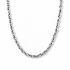 Kordelkette, 316L Edelstahl, ca. 50 cm ca. 34,80g