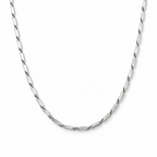 316L Edelstahl Halskette ca. 52 cm ca. 26,50g