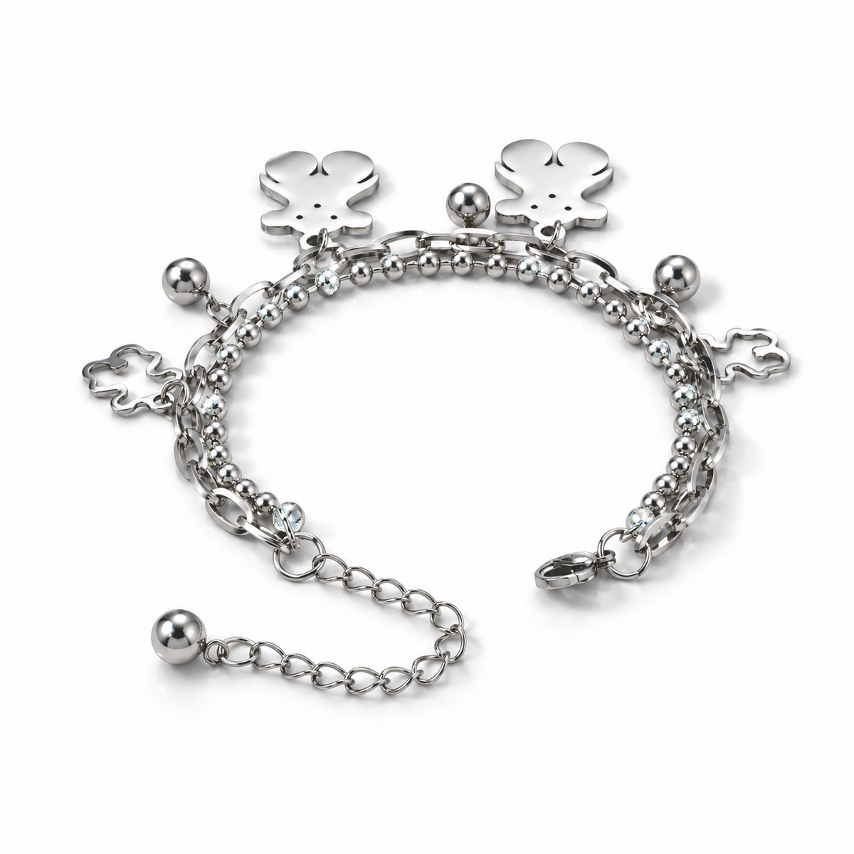 316L Edelstahl Armband ca. 18 cm ca. 15,60g