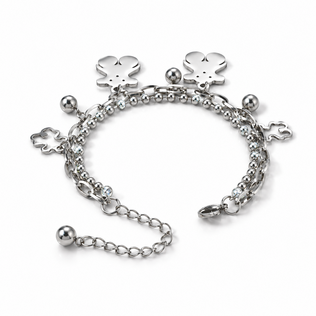 316L Edelstahl Armband ca. 18 cm ca. 15,60g