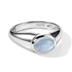 D'Joy Milchiger Aquamarin Ring 925 Silber Rhodiniert (Größe 19.00) ca. 1,75 ct