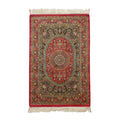 Hand made 100% Mulberry silk rug Hand made knot 300*300yarn per square foot, total around 523,126  knots material:100% Mulberry silk Packing:Roll in box