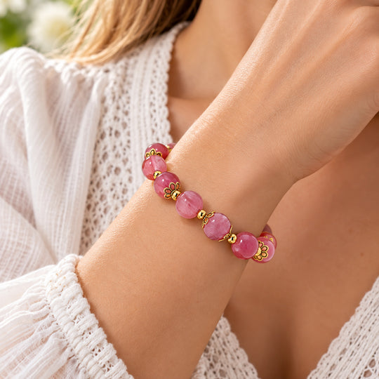 Blauer Howlit Armband ca. 15.25 cm Reine Legierung ca. 55.00 ct