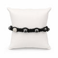 Hämatit, Österreichischer Weißkristall Armband 19.7 cm 2.00 ct