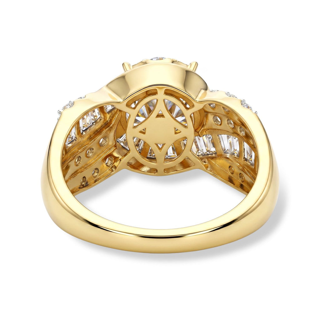 750 Gelbgold vermeil