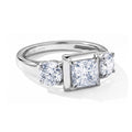 LUXURIANT DIAMOND - Lab Grown Diamant SI-GH Ring 925 Silber Rhodiniert (Größe 18.00) ca. 3,00 ct