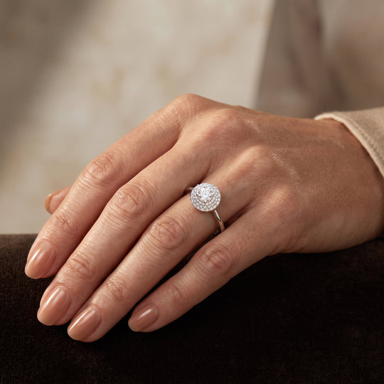 LUXURIANT DIAMOND - Lab Grown Diamant VS-EF Ring 950 Platin (Größe 21.00) ca. 1,02 ct