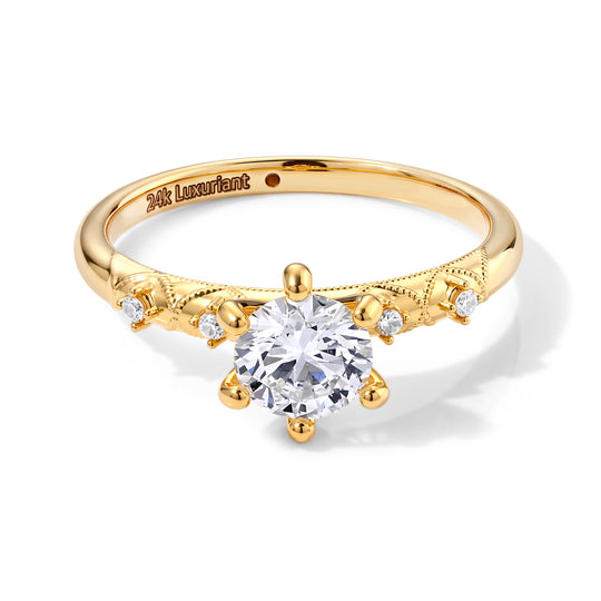 LUXURIANT DIAMOND - Lab Grown Diamant Ring 999 Gold (Größe 17.00)  ca. 1.00 ct