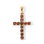 D'Joy AA Blush Turmalin Anhänger 925 Silber 750 Gelbgold vermeil ca. 1.27 ct