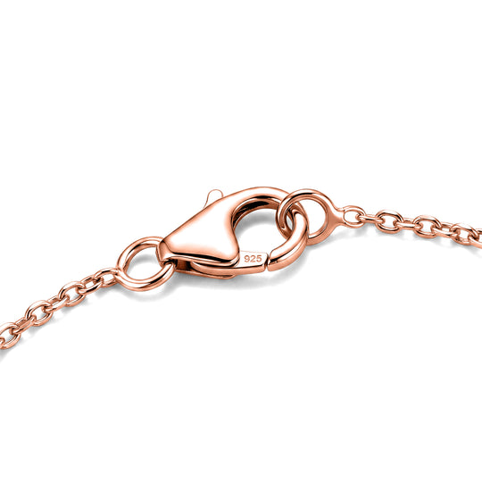 LUXURIANT DIAMOND - Lab Grown Diamant SI-GH Armband ca. 19 cm 925 Silber Rhodiniert ca. 0,06 ct.