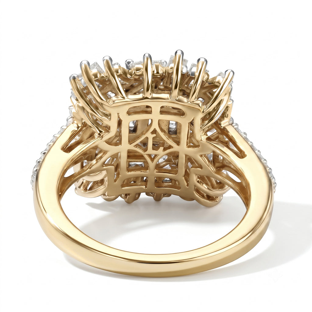 750 Gelbgold vermeil