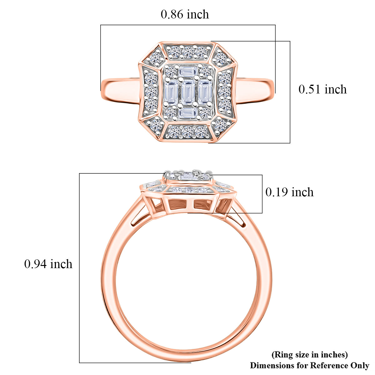 750 Roségold vermeil