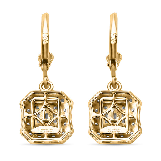 LUXURIANT DIAMOND - Lab Grown Diamant SI-GH Ohrringe 925 Silber 750 Roségold vermeil ca. 1,00 ct.