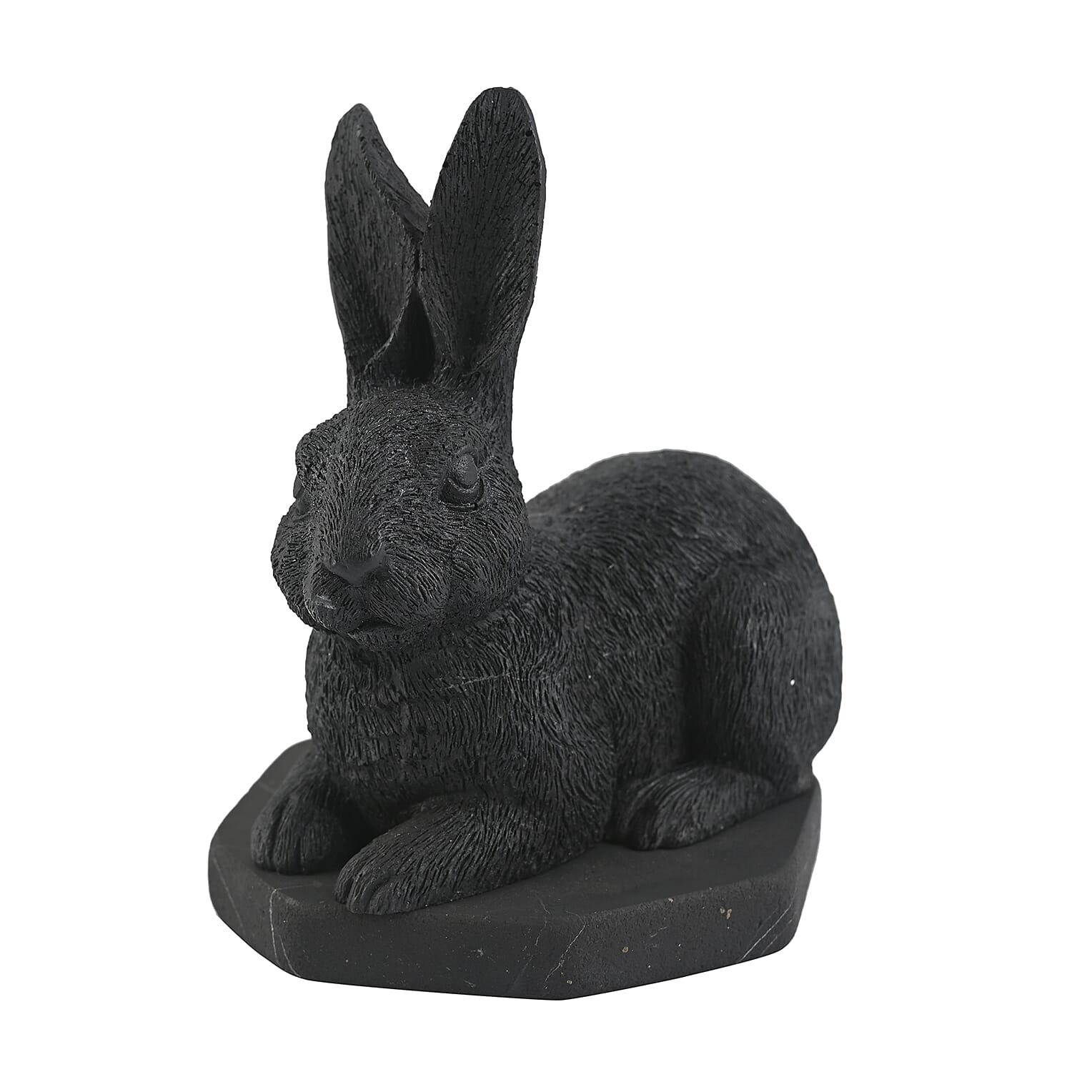 Rabbit Shungite Figurine 3.25x4.25 (7-8 Werktage Lieferzeit)