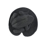 Frog on a Leaf Shungite Figurine 1.5x1.75 Approx. 335.00ctw (7-8 Werktage Lieferzeit)