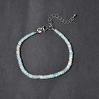 EVER TRUE Natürlicher, äthiopischer Welo Opal Armband ca. 19 cm 316L Edelstahl ca. 18,00 ct.